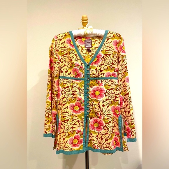 Lucky Brand Tops - Lucky Brand Women’s Floral Long-Sleeved Top (s)